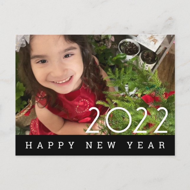 2023 New Years Photo Card Simple (Front)