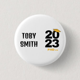 2023 PHDone Customizable Graduation Gift 3 Cm Round Badge