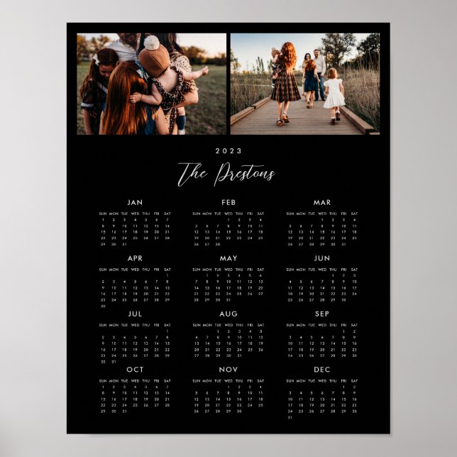 2023 Photo Calendar Poster Print (Front)