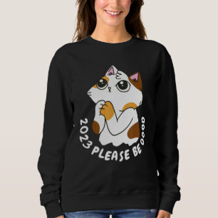 2023 Please Be Amazing And Good Cat  Design Sweatshirt