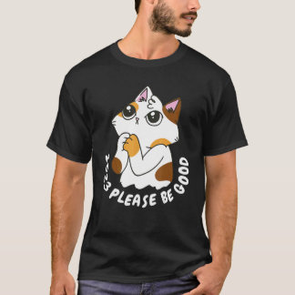 2023 Please Be Amazing And Good Cat  Design T-Shirt