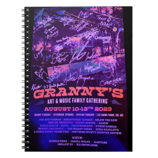 2023 Poster Notebook (Front)