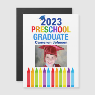 2023 Preschool Graduate Photo Graduation Magnet