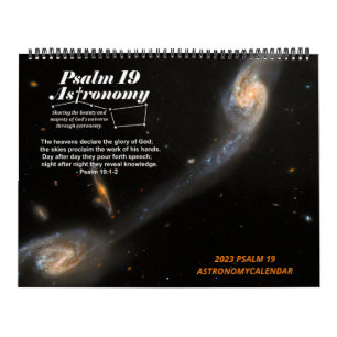 2023 Psalm 19 Astronomy Society Calendar