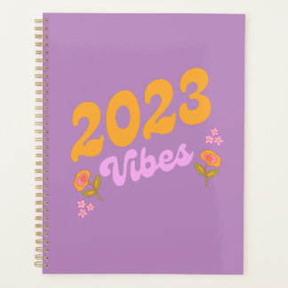 2023 Retro Vibes Yearly Planner