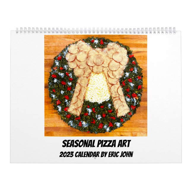 2023 Seasonal Pizza Art Calendar (Cover)