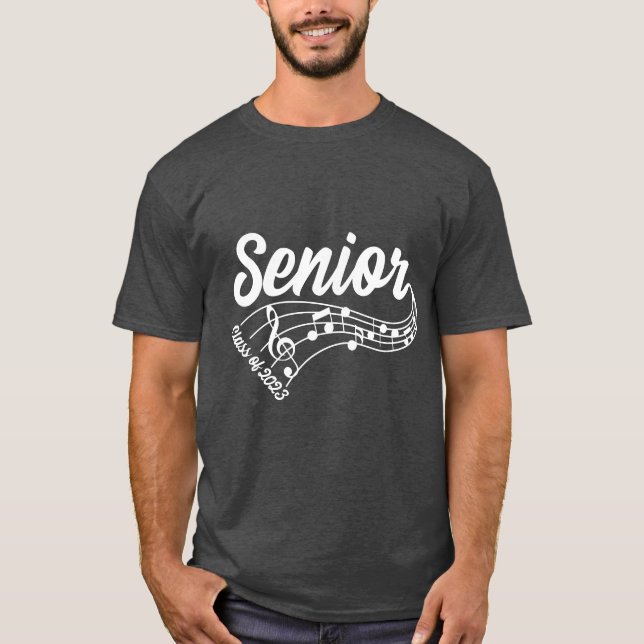 2023 Senior Choir Band Orchestra Class of 2023 Mus T-Shirt (Front)