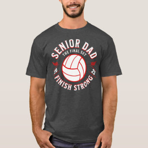 2023 Senior Volleyball Dad T-Shirt