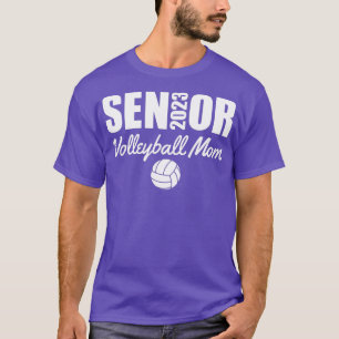 2023 Senior Volleyball Mum Volleyball Team Parent T-Shirt