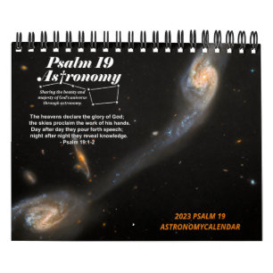 2023 SMALL Psalm 19 Astronomy Society Calendar