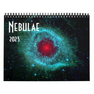 2023 Space Astronomy Universe NASA Nebulae Stars Calendar
