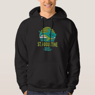 2023 St Augustine Florida Shark Hoodie
