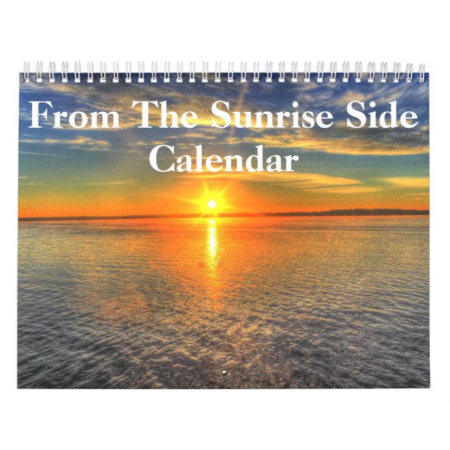 2023 Sunrise Side Calendar (Cover)