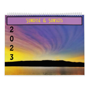 2023 Sunrise & Sunsets Calendar   Idaho