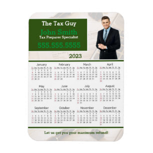 2023 Tax Preparer Refrigerator Magnet