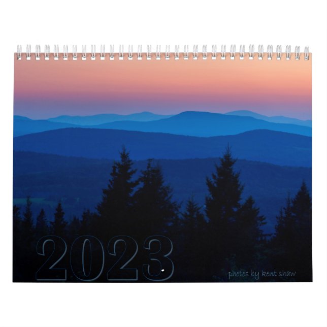 2023 Vermont Scenes Calendar (Cover)