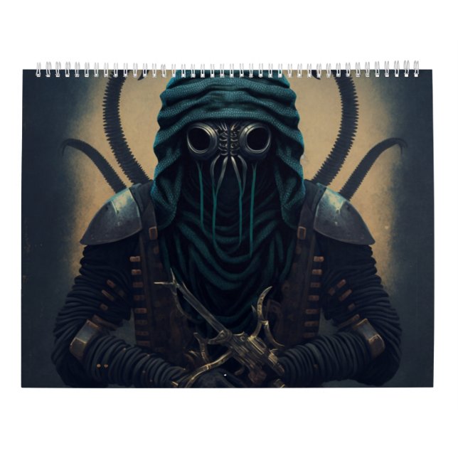 2023 Warrior fantasy Calendars (Back)