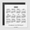 2023 White Calendar by Janz 5x5 Magnet