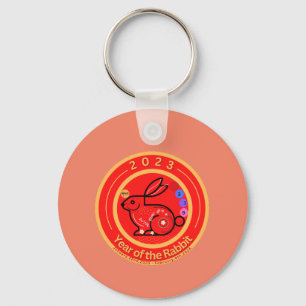 2023 Year of Rabbit design    Key Ring