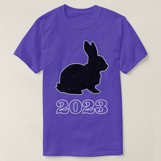 2023 Year Of The Black Rabbit T-Shirt (Design Front)