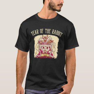 2023 Year of the Rabbit Cat Chinese Zodiac New Yea T-Shirt
