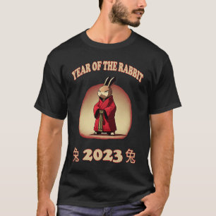 2023 Year of The Rabbit Cute Chinese Zodiac Sign N T-Shirt