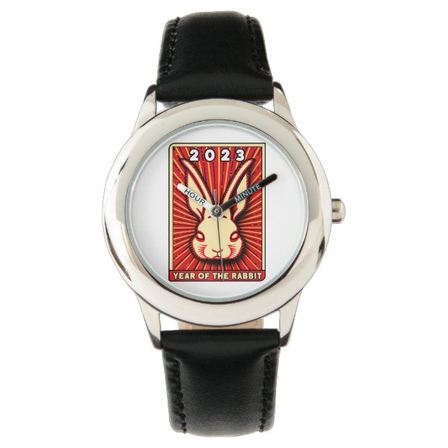 2023 Year Of The Rabbit Kid Watch Birthday Gift  (Front)