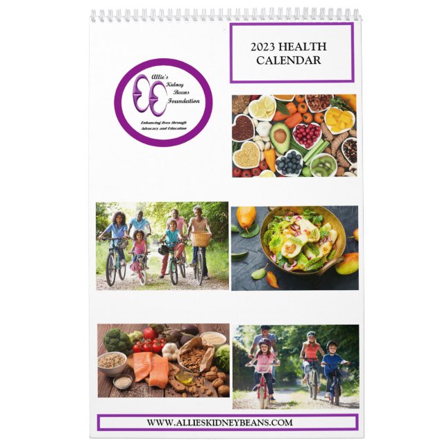 2023 YEARLY HEALTH CALENDAR (Cover)
