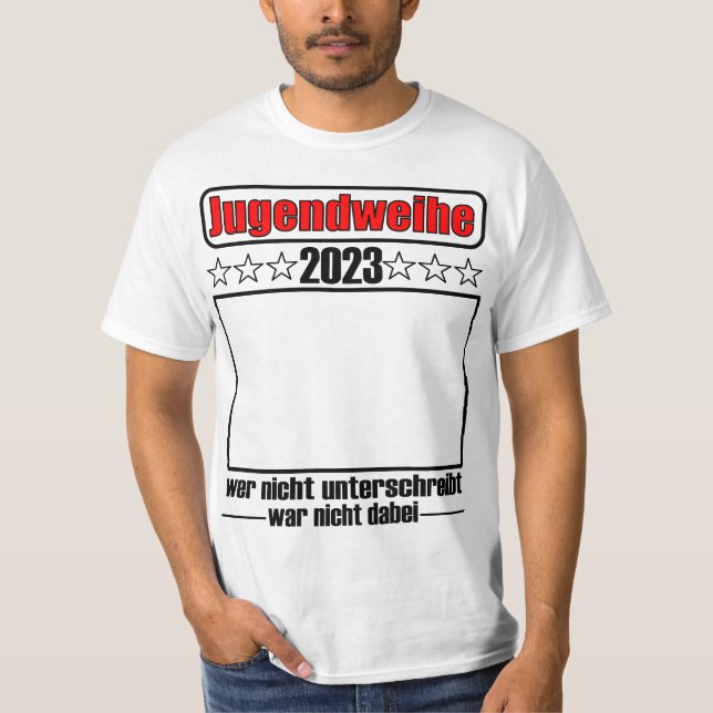 2023 youth consecration to be signed T-Shirt (Front)