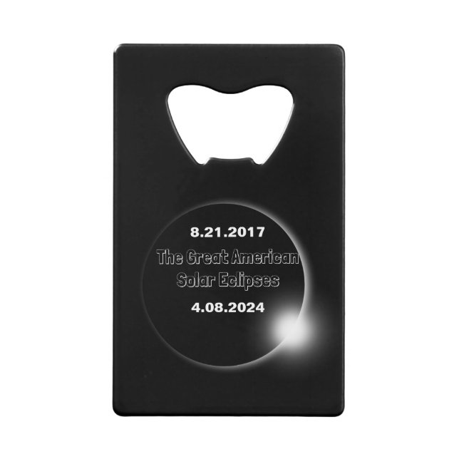2024 & 2017 Double Dated Solar Eclipse (Front)
