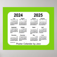2024-2025 Yellowgreen School Calendar by Janz