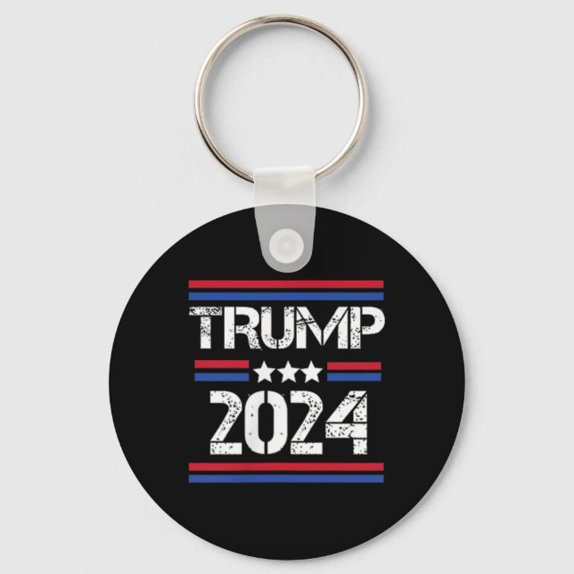 2024 2 Side I'm Voting Convicted Felon  Key Ring (Front)