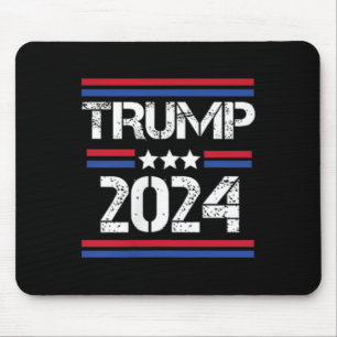 2024 2 Side I'm Voting Convicted Felon  Mouse Pad