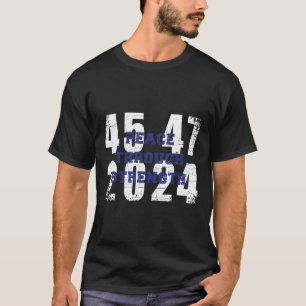 2024 45 47 America First Maga Cool Vintage Unique T-Shirt