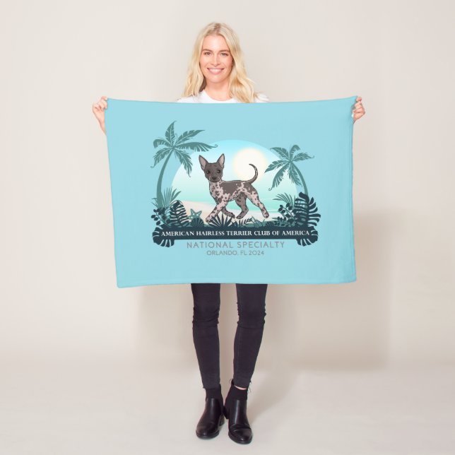 2024 AHTA Nat'l Speciality - Fleece Blanket w/ Log (In Situ)