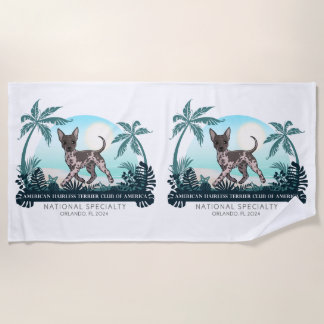 2024 AHTCA Nat'l Speciality Logo Beach Towel