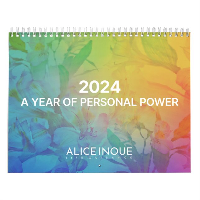 2024 Alice Inoue Life Guidance Calendar (Cover)