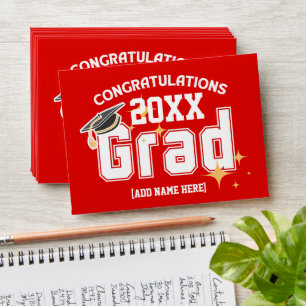 2024 ANY YEAR Graduation Money Wallet Custom Cash Envelope