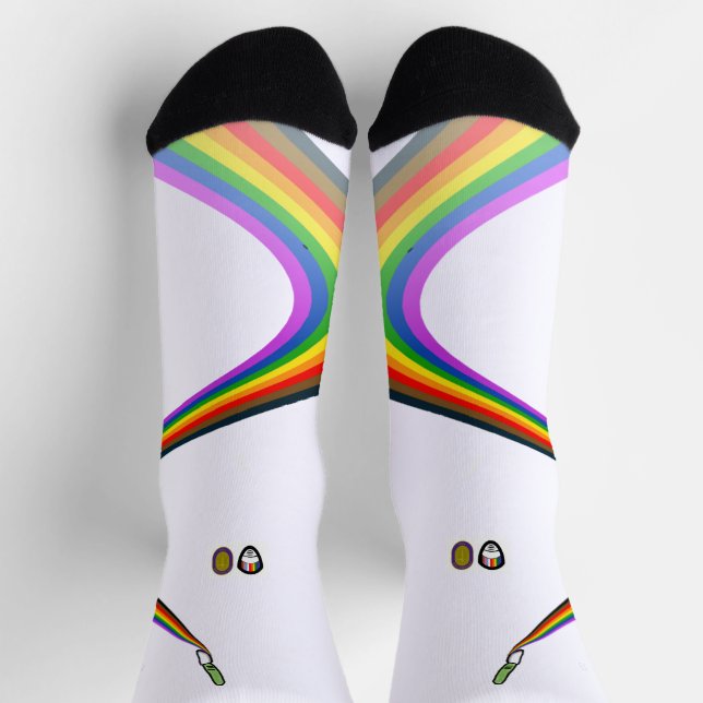 2024 AOSA AWS Special Edition  Pride Socks (Top)