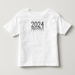 2024 Aquarius edition with symbol Toddler T-Shirt