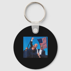 2024 Asination Butler Pennsylvania Trump Fight Key Ring