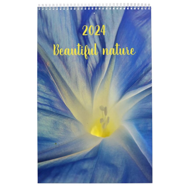 2024 beautiful nature calendar (Cover)