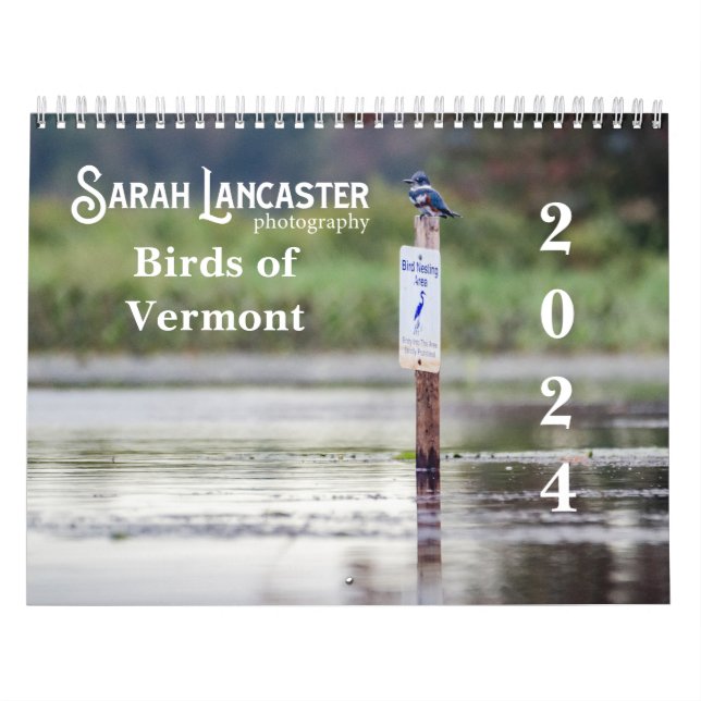 2024 Birds of Vermont Calendar (Cover)