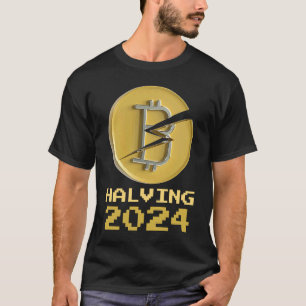 2024 Bitcoin Halving Crypto Cryptocurrency Halveni T-Shirt