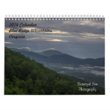 2024 Blue Ridge Mountains Calendar