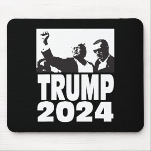 2024 Bulletproof Teflon Don Rally Shooting Fist Pu Mouse Pad