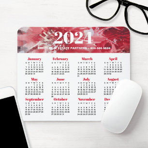2024 Business Calendar Mouse Pad