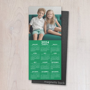 2024 Calendar 1 Photo Collage - colour - magnet