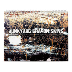 2024 Calendar - Abstract Colour Texture