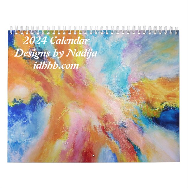 2024 Calendar Designs by Nadija (Cover)
